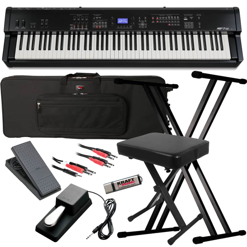 Kawai MP7SE Stage Piano STAGE ESSENTIALS BUNDLE image 1