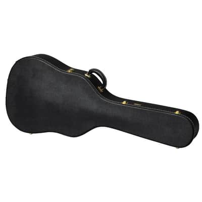 Gibson Lifton Historic 60's Hardshell Case Dreadnought Black/Goldenrod image 1
