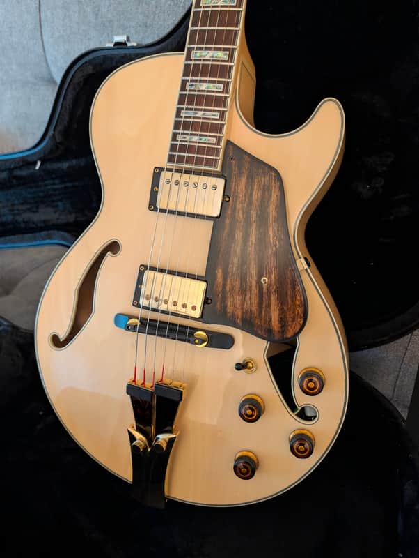 Ibanez AG100-NT Artcore Custom 2008 - Natural Semi hollow body Jazz Guitar image 1