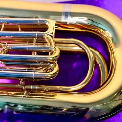 Eastman EBB-431 BBb Full Size 4-Valve Tuba - (Playable/FAST SHIPPING!) image 4