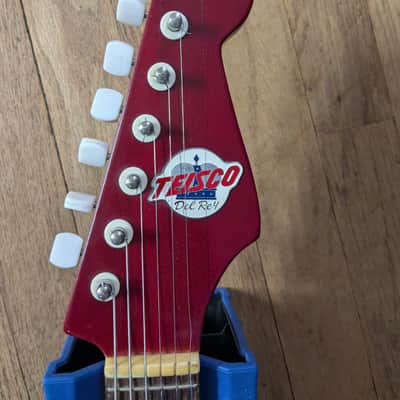 Teisco Tulip 60s - Red/sunburst image 4