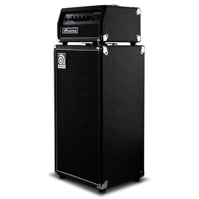 Ampeg Micro CL 100-Watt 2x10" Compact Solid State Bass Amp Stack - Black imagen 3
