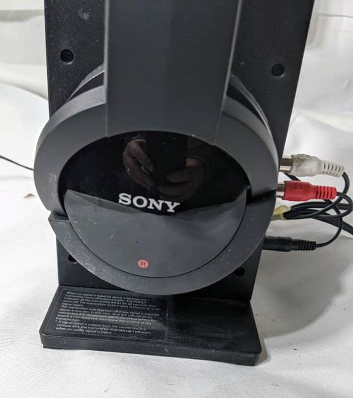 Sony MDR-RF985R Wireless Stereo Headphones Black image 1
