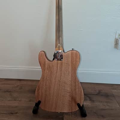 Custom Mahogany Thinline Telecaster | Nitro Finish | Allparts Chunky C Neck | Alnico Pickups image 2