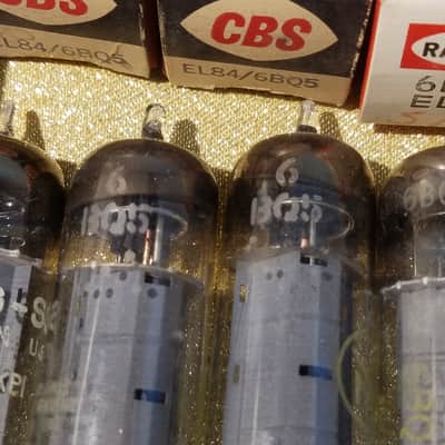 Tung-Sol etc. ONE (1) EL84 6BQ5 AT1000 TESTED Vacuum Tube USA-made beam power pentode 1960-1975 image 4