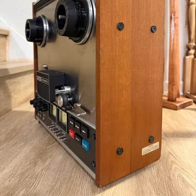 TEAC A-3300SX 1/4" 4-Track Reel to Reel Tape Recorder 1970s - Silver image 4