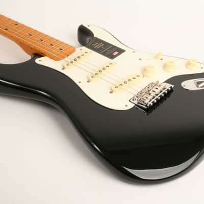 Fender American Vintage II 1957 Stratocaster Maple Fingerboard Black V2448088 image 10