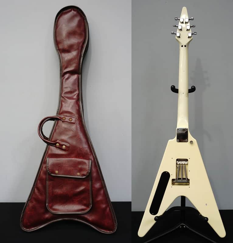 Fernandes The Function BSV-60 Flying V Early - Mid 80's Ivory