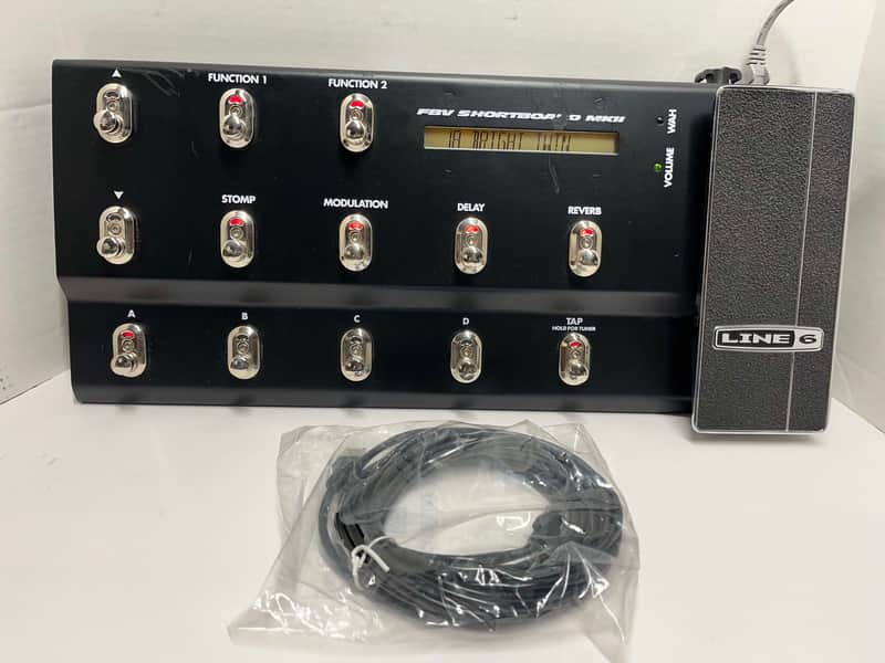 LINE6 FBV SHORTBOARD MKⅡ フットコントローラー Line 6 FBV Shortboard MKII Guitar Footswitch - ProPlugin