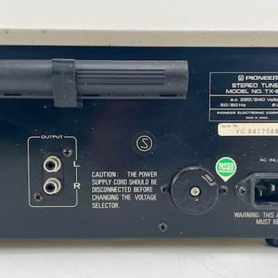 Pioneer TX-606 AM/FM Stereo Tuner - New scale lights image 14