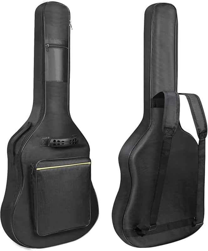 Guitar Bags - 1/2/3 Pack Gig Bags, 38-41 Inch Electric & Acoustic Guitar Case, Waterproof Oxford, Two Pockets image 1