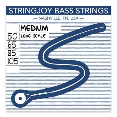 Stringjoy [CLEARANCE] SJ-BA50105 Medium Long Scale Bass Strings (50-105) image 1