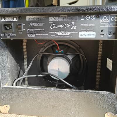 Fender Champion II 25 25-Watt 1x8" Guitar Combo 2025 image 4