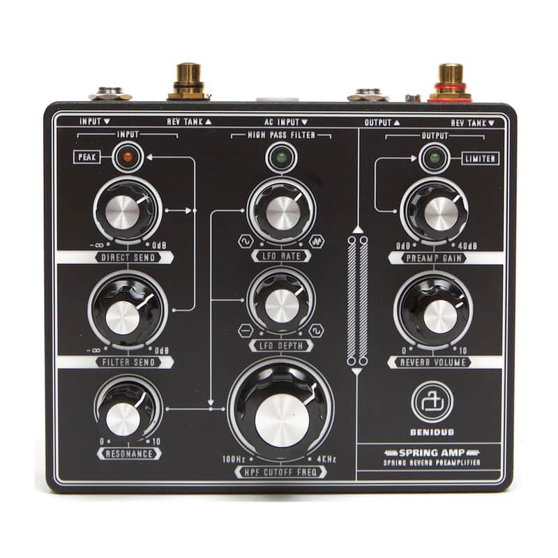 Benidub SPRING AMP - HI-FI Spring Reverb Amplifier image 1
