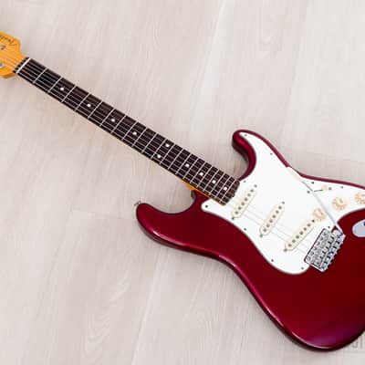 2016 Fender Japan Exclusive Classic '60s Stratocaster Texas Special Candy Apple Red, ST62-TX image 12