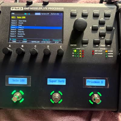 Fractal Audio FM3 Amp Modeler / FX Processor 2020 - 2022 - Black image 11