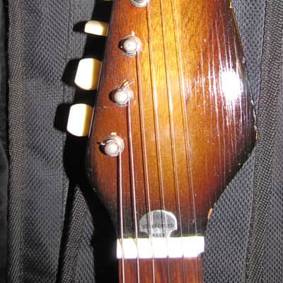 Guyatone 2 PU Sekova/Teisco 1965 Brown Violin Sunburst image 8