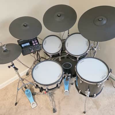 Roland VAD506 Acoustic Design Electronic V-Drum Kit 2024; Black image 3