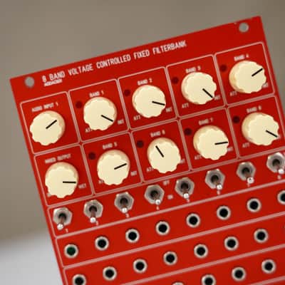 ADDAC System ADDAC601 8 Band VC Fixed Filterbank Eurorack Module #58399 image 7