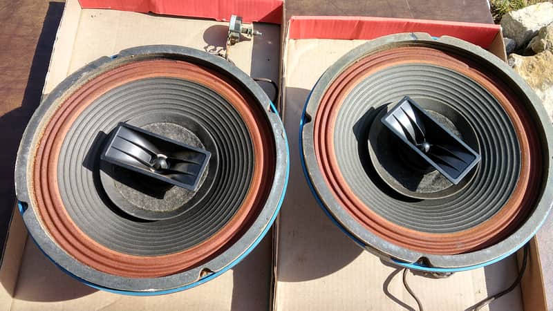 Electro-Voice Model BA-12-3 Burstein Applebee 12-Inch 3-Way 16-Ohm Full-Range Speaker Drivers (PAIR) image 1