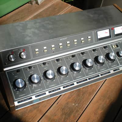 1980's Broadcast Electronics  8M150 analog mono mixer Console From AM radio station image 18