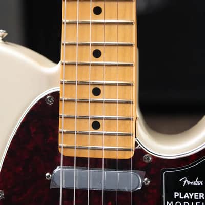Fender Player II Modified Telecaster Electric Guitar - Olympic Pearl with Gig Bag image 9