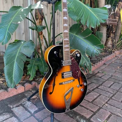 Upgraded Gretsch G2420 Streamliner Hollow Body with Laurel Fretboard, Chromatic II 2019 - Present - Aged Brooklyn Burst image 2