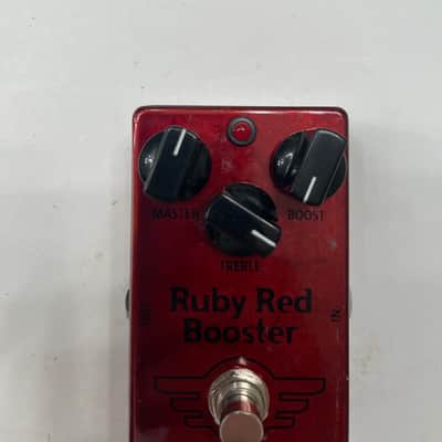 Mad Professor Ruby Red Booster Boost Overdrive Guitar Effect Pedal image 2