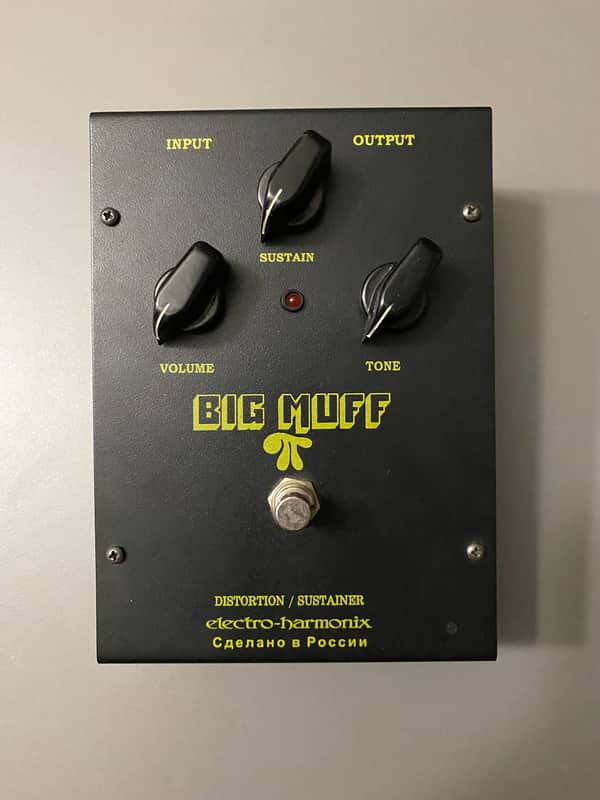 Electro-Harmonix Big Muff Pi (Black Russian) 1998 - 2009 - Black image 1