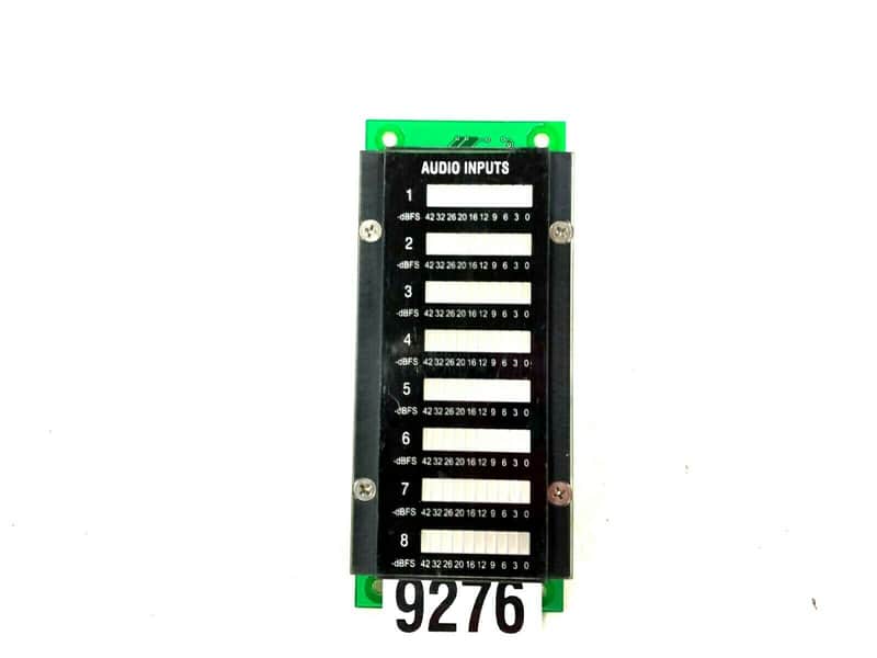 LCS/LX Audio PCB-LX-D15-Audio 8-B 9 CH Display Rev B #9276 (One) image 1