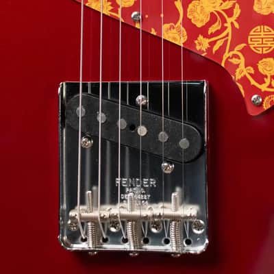 Fender Limited Edition Raphael Saadiq Telecaster - Dark Metallic Red with Hardshell Case - Used image 12