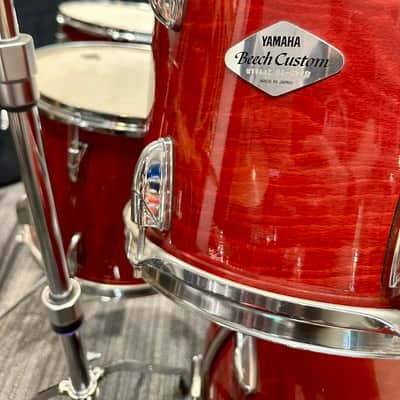 Yamaha Beech Custom Late 1990s - Apple Red image 2