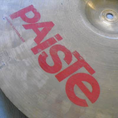 18" Paiste 3000 Crash Cymbal 1540g image 6