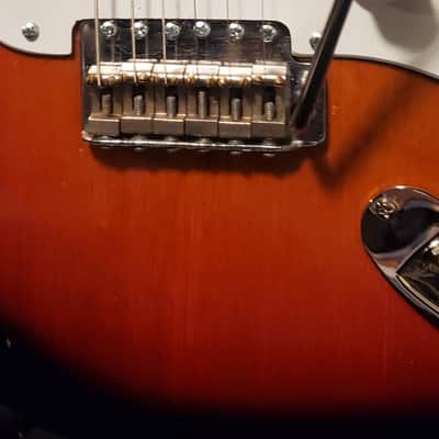Kent STRATOCASTER 1970'S - VINTAGE SUNBURST image 7