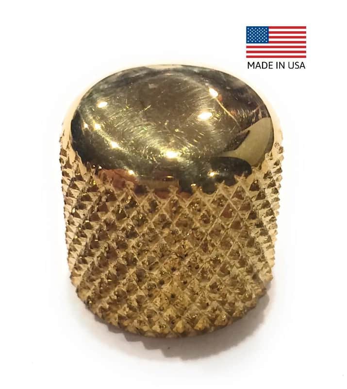 Electric Guitar Knobs - Qty 2-Brass Extra Course image 1