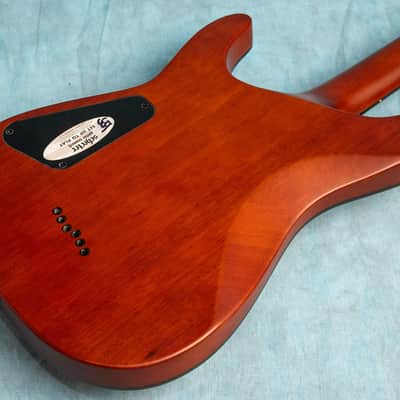 USED Schecter Diamond Series C-1 Koa Natural 2018 Electric Guitar w/OHSC image 6
