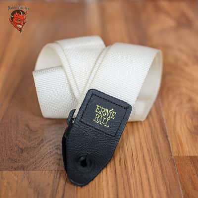 Ernie Ball 4036 Polypro 2" Guitar Strap White image 1