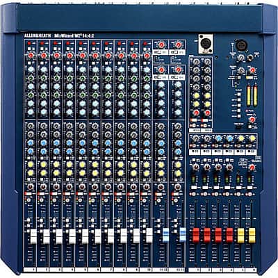 Allen & Heath MixWizard WZ3 16:2 16-Input Stereo Mixer | Reverb