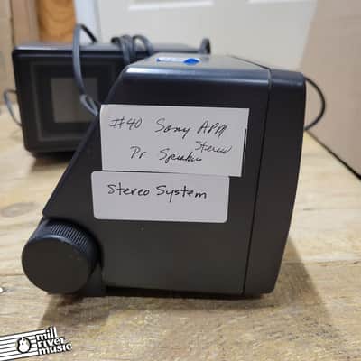 Sony APM Stereo Speakers Pair Used image 2