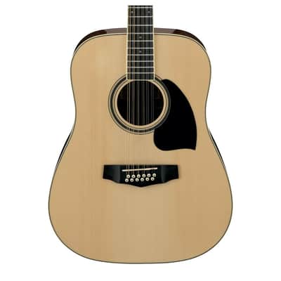 Ibanez PF1512-NT 12-String Acoustic Guitar Natural Finish image 2