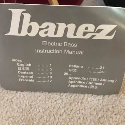 Ibanez Soundgear Electric Bass Gio 2009 Candy Apple Red image 6