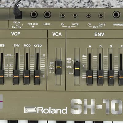 Roland SH-101 Gray Vintage Monophonic Synthesizer in Good condition image 9