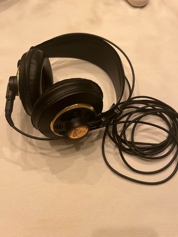 AKG K240 Studio Semi-Open Back Studio Headphones 2010s - Black image 1