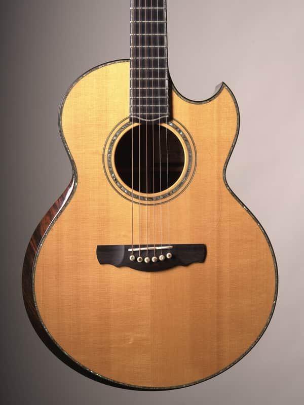 Kevin Ryan (2006) Nightingale Signature Series Grand Soloist #047 Brazilian Rosewood/Sitka Spruce Acoustic Guitar - Natural w/OHSC image 1