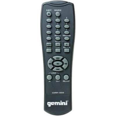 Gemini Professional Rackmount CD Player - DJ CD Player with Pitch Control, USB Media Player, Anti-Shock Technology, XLR/RCA Outputs, Remote Control for Venues, Studios & Events (CDMP-1500) image 5
