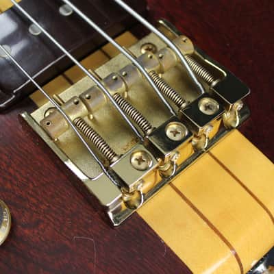 Ibanez Musician Bass 1981 Dark Stain Left Handed image 8