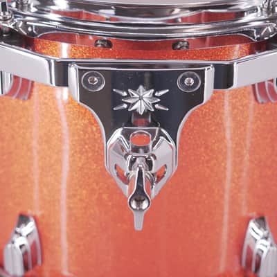 Tama Superstar Classic 12" x 9" Rack Tom – Orange Sparkle – Excellent - LIMITED EDITION image 4