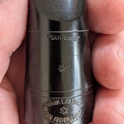 Frank L. Kaspar Vintage Clarinet Mouthpiece/Superb image 13