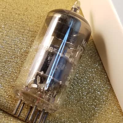 Amperex 6DJ8 AT1000 TESTED Vacuum Tube Heerlen D Getter GA0 GA2 Bugle Boy T2 ECC88 dual triode 1959 image 1