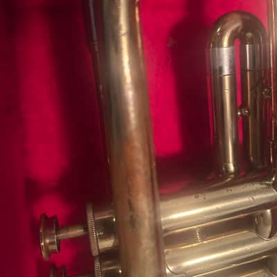 Buescher Aristocrat vintage 1964 trumpet with case image 7